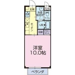 フラッツ巽ヶ丘東の物件間取画像